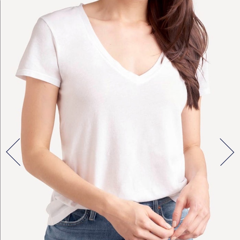 Splendid white v-neck t-shirt